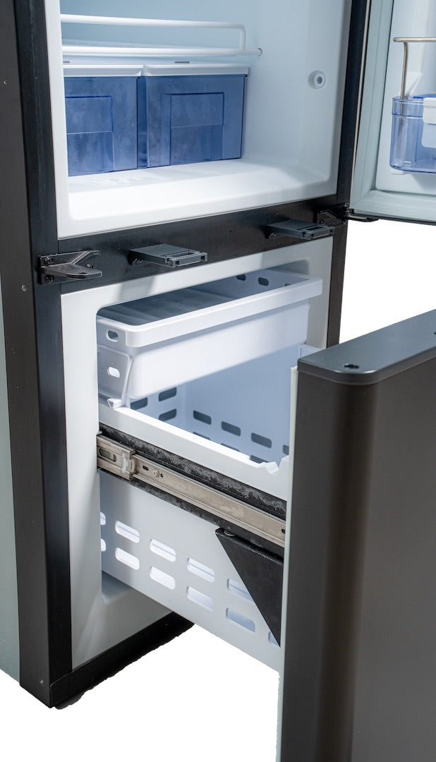 NEW myCOOLMAN Upright 205L Fridge/Freezer