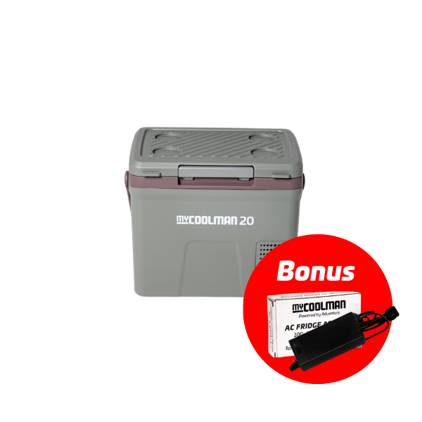 myCOOLMAN 20 Recreational Series & Bonus AC to DC Adaptor