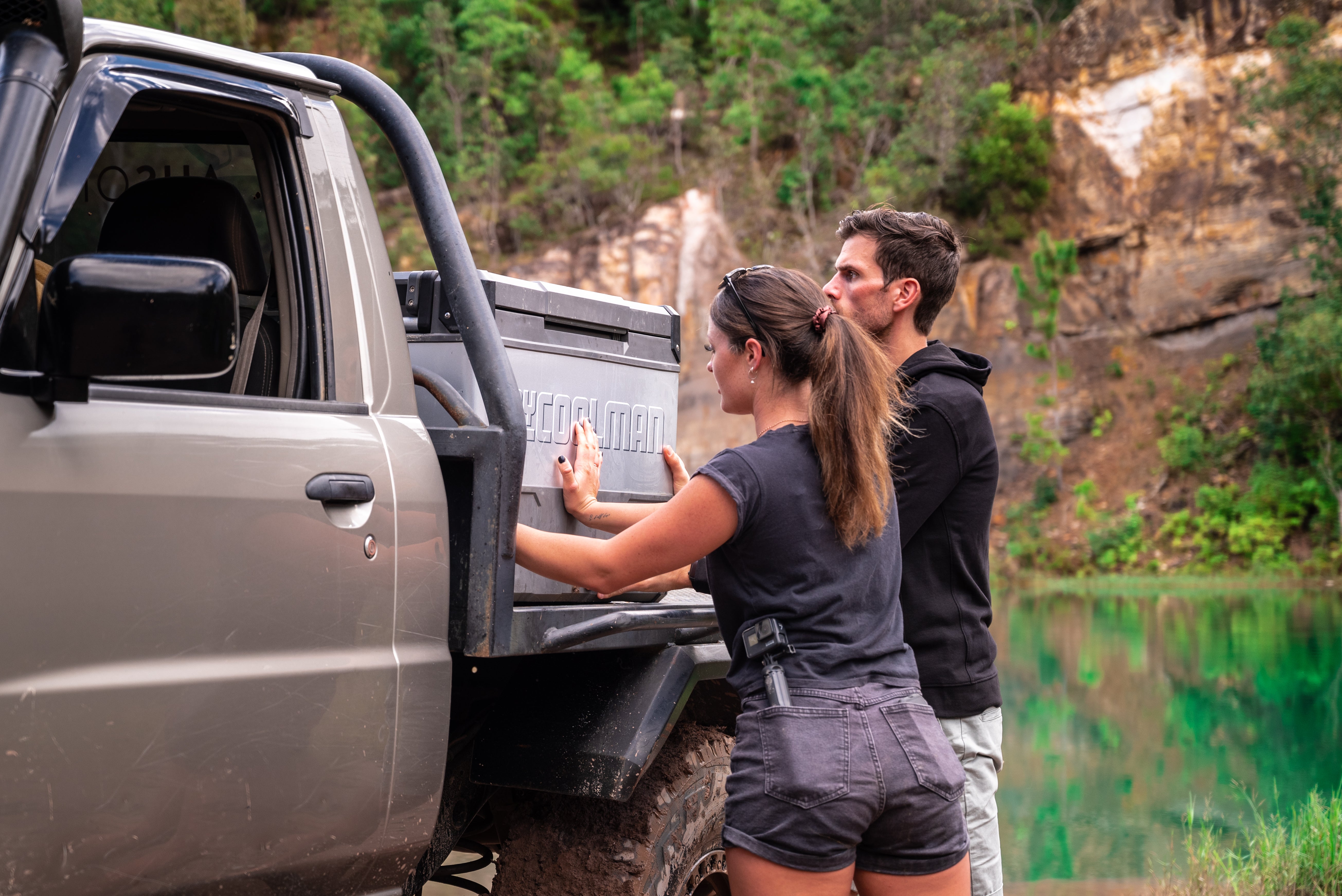 myCOOLMAN Dual Zone 69L Fridge & Freezer