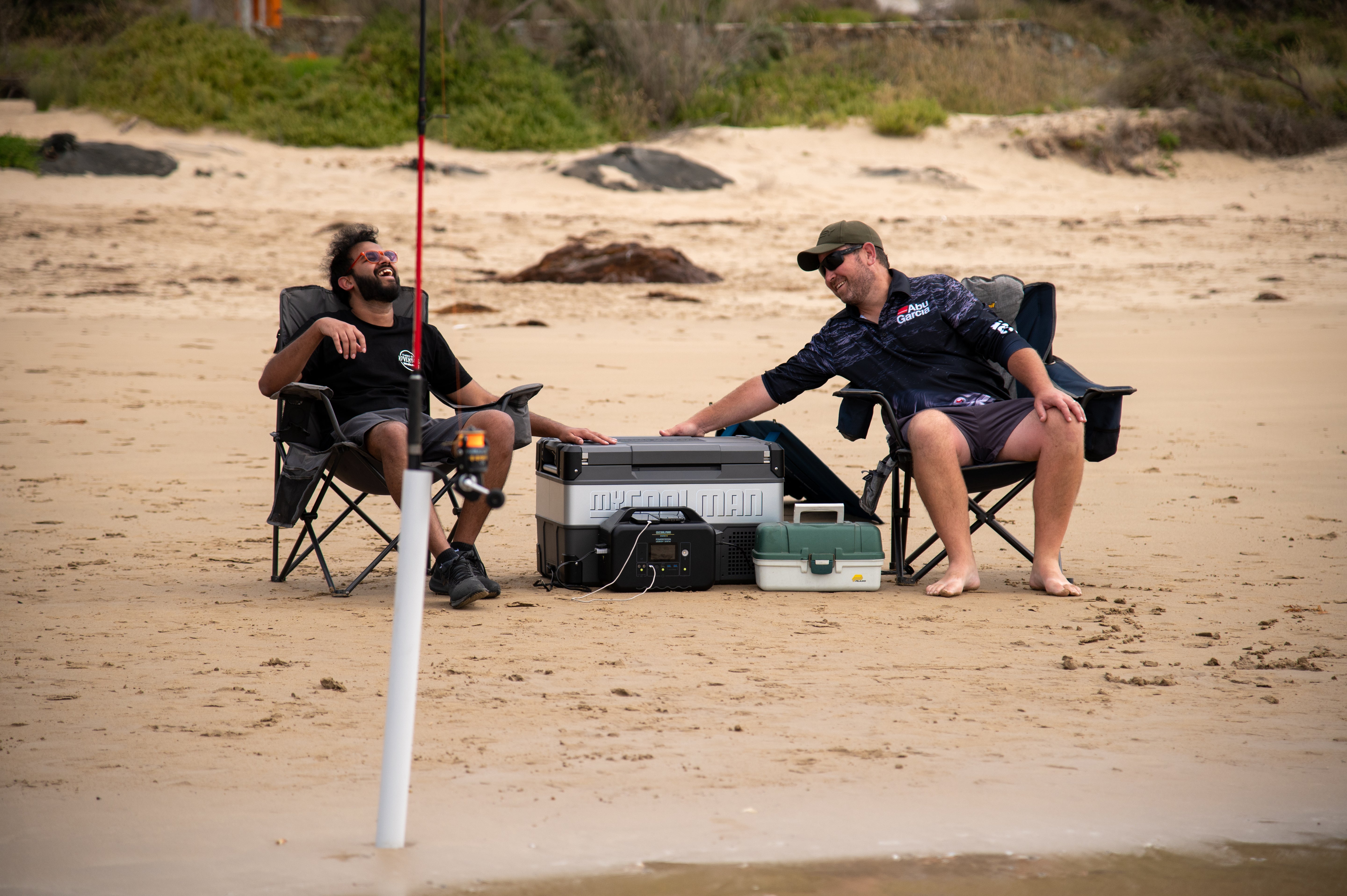 myCOOLMAN Dual Zone 53L Fridge & Freezer And Bonus PowerPack