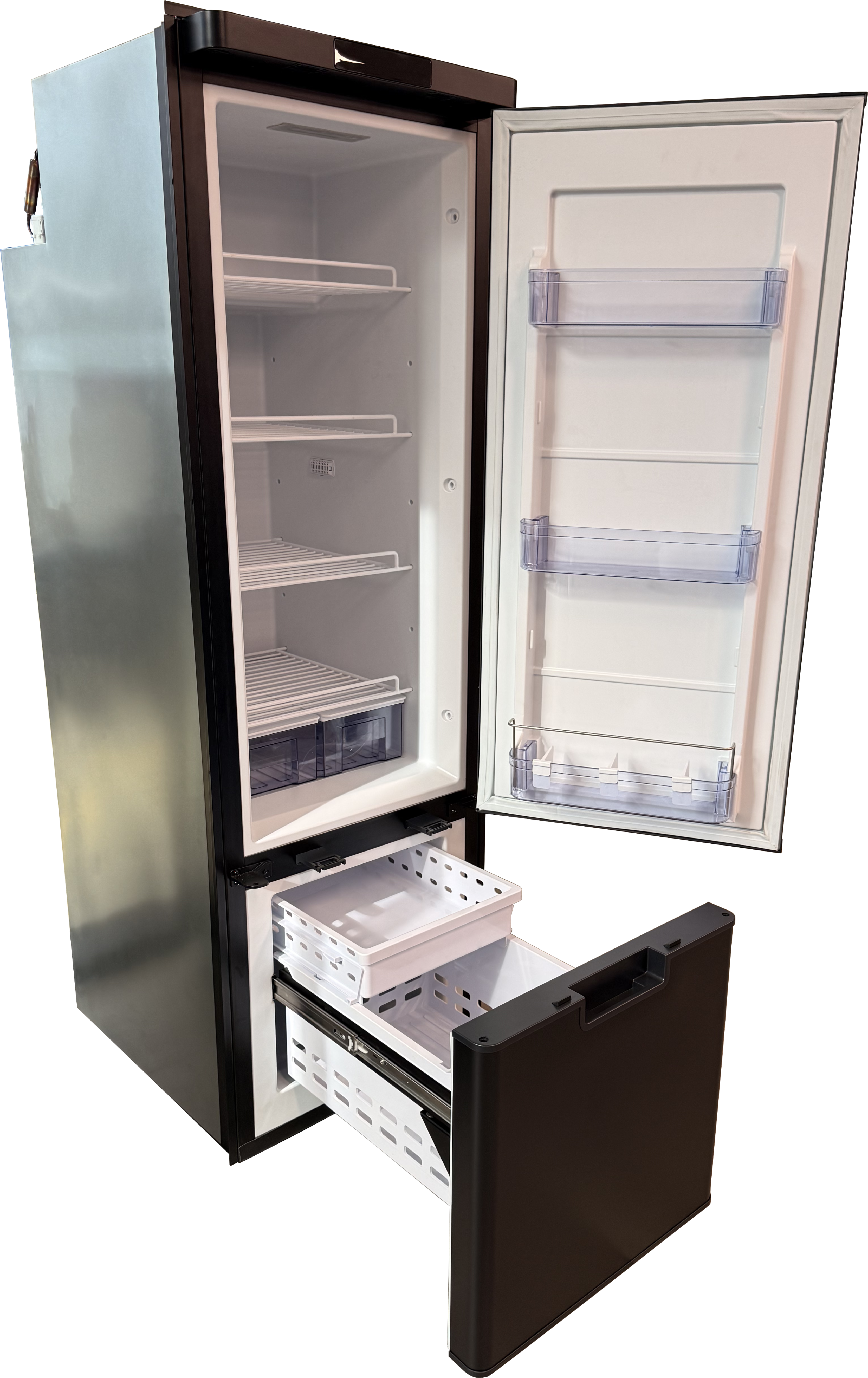 NEW myCOOLMAN Upright 250L Fridge/Freezer - AVAILABLE IN JUNE