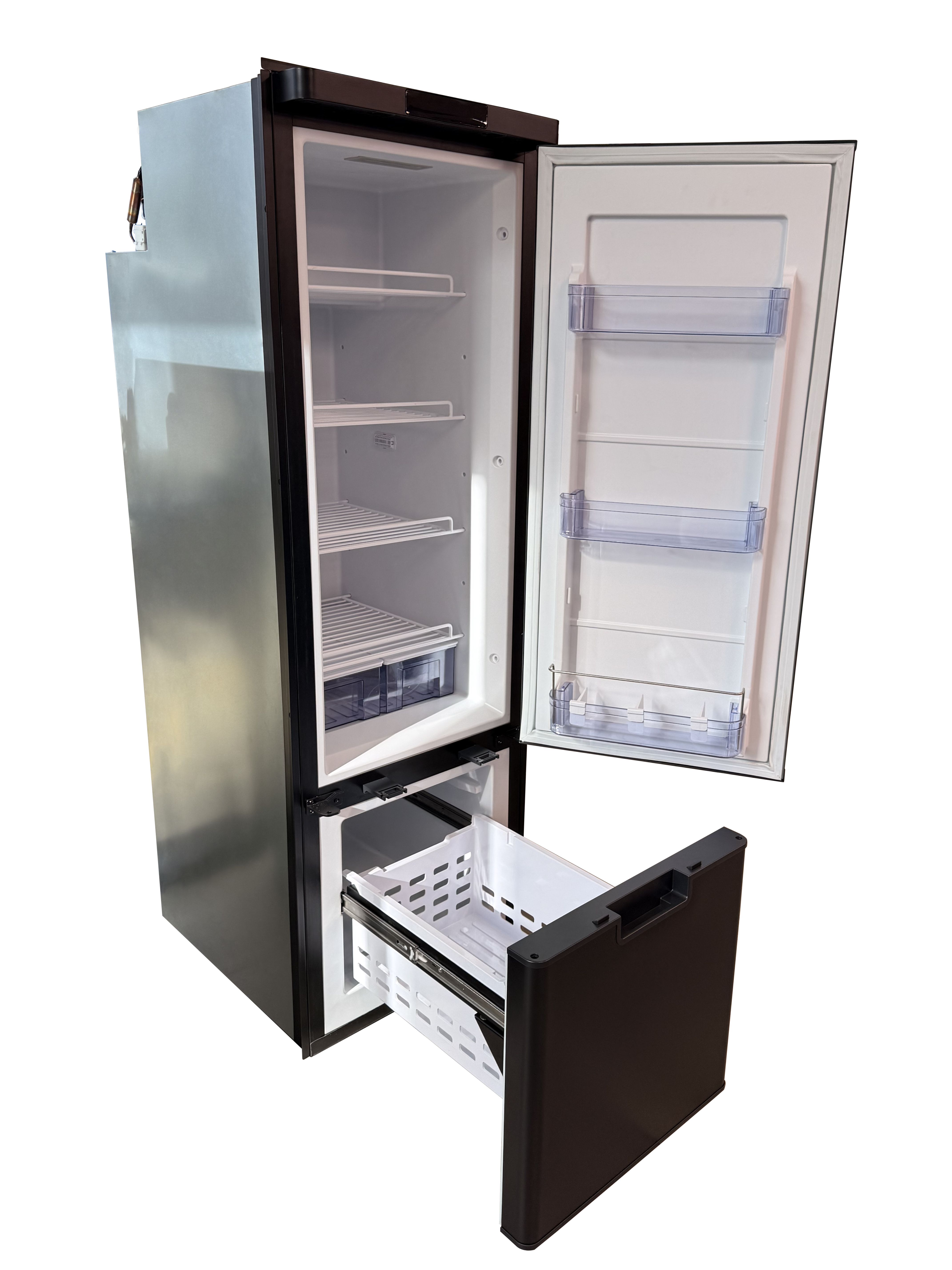 NEW myCOOLMAN Upright 250L Fridge/Freezer - AVAILABLE IN JUNE