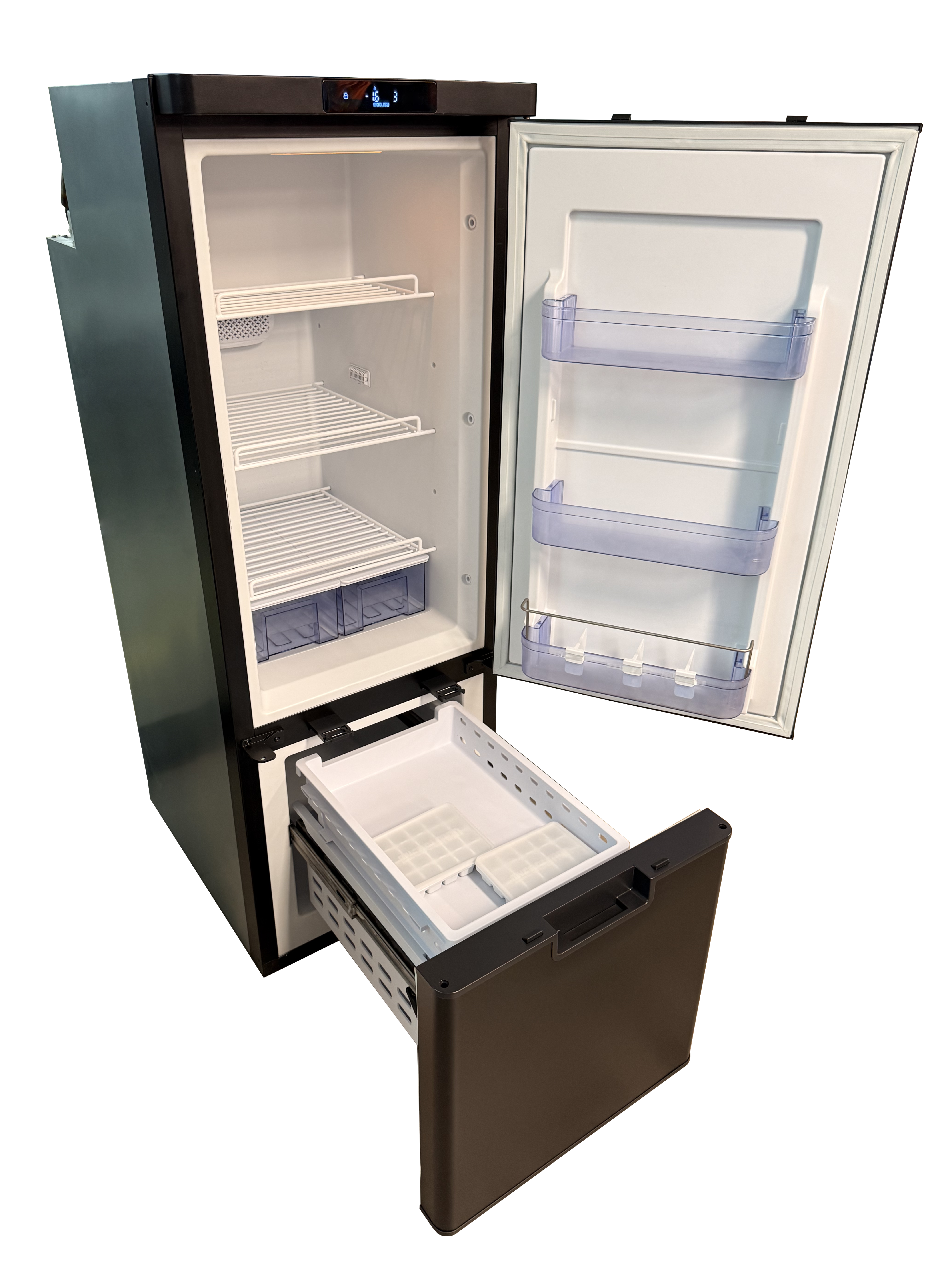 NEW myCOOLMAN Upright 205L Fridge/Freezer - AVAILABLE IN JUNE