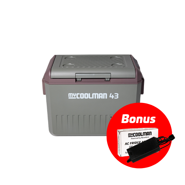 myCOOLMAN 43 Recreational Series & Bonus AC to DC Adaptor