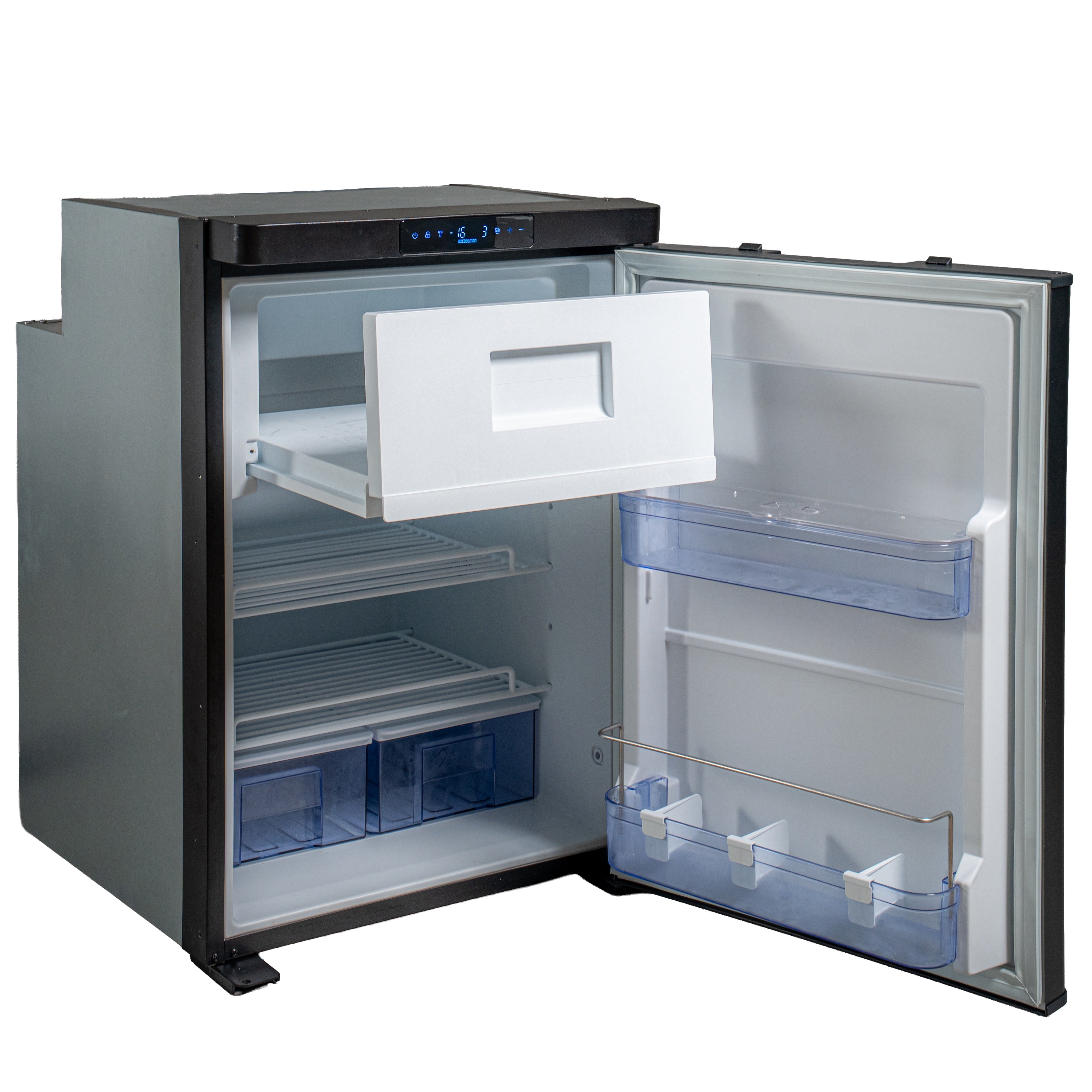 NEW myCOOLMAN Upright 115L Fridge/Freezer