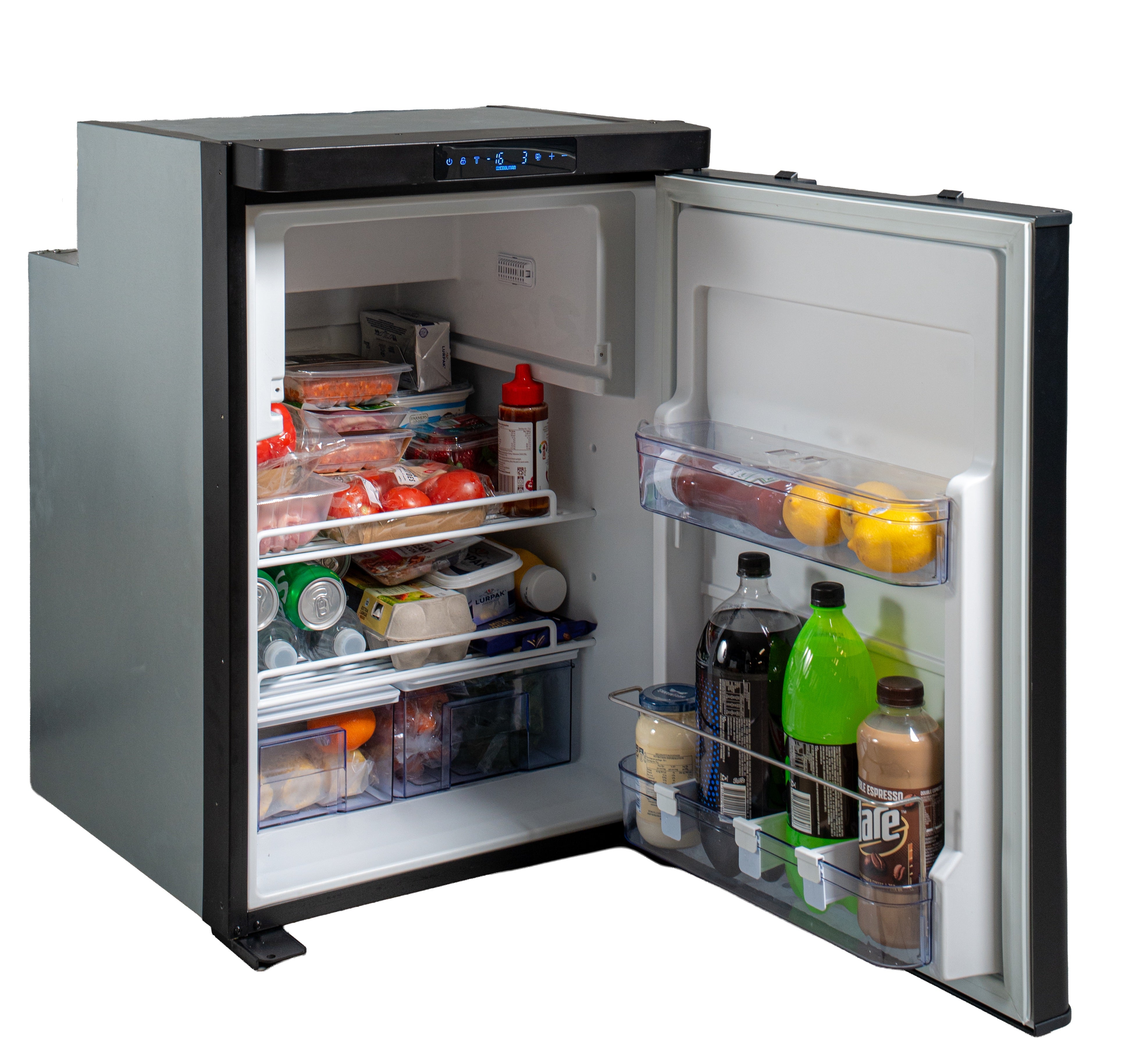 NEW myCOOLMAN Upright 115L Fridge/Freezer