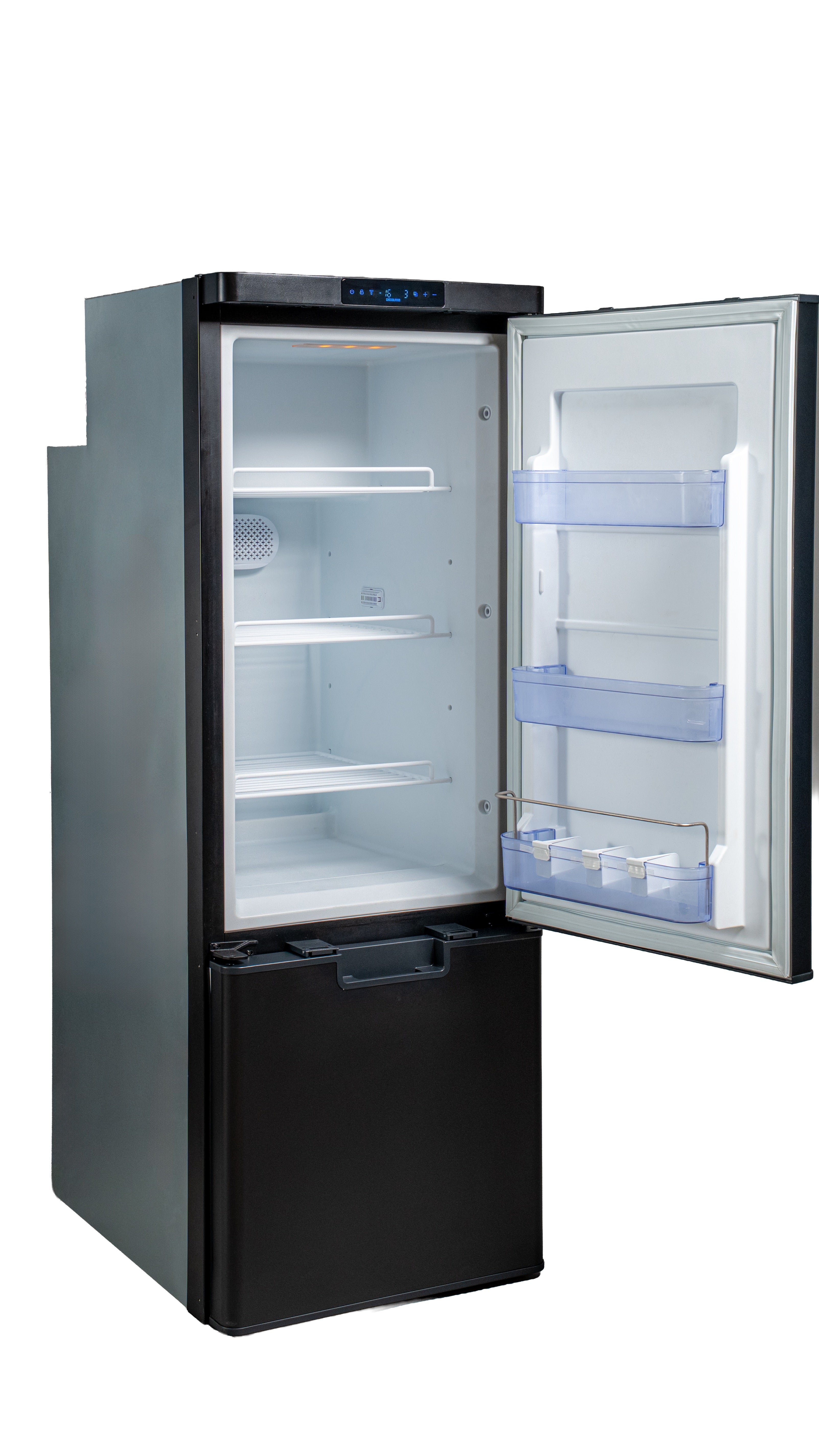 NEW myCOOLMAN Upright 205L Fridge/Freezer