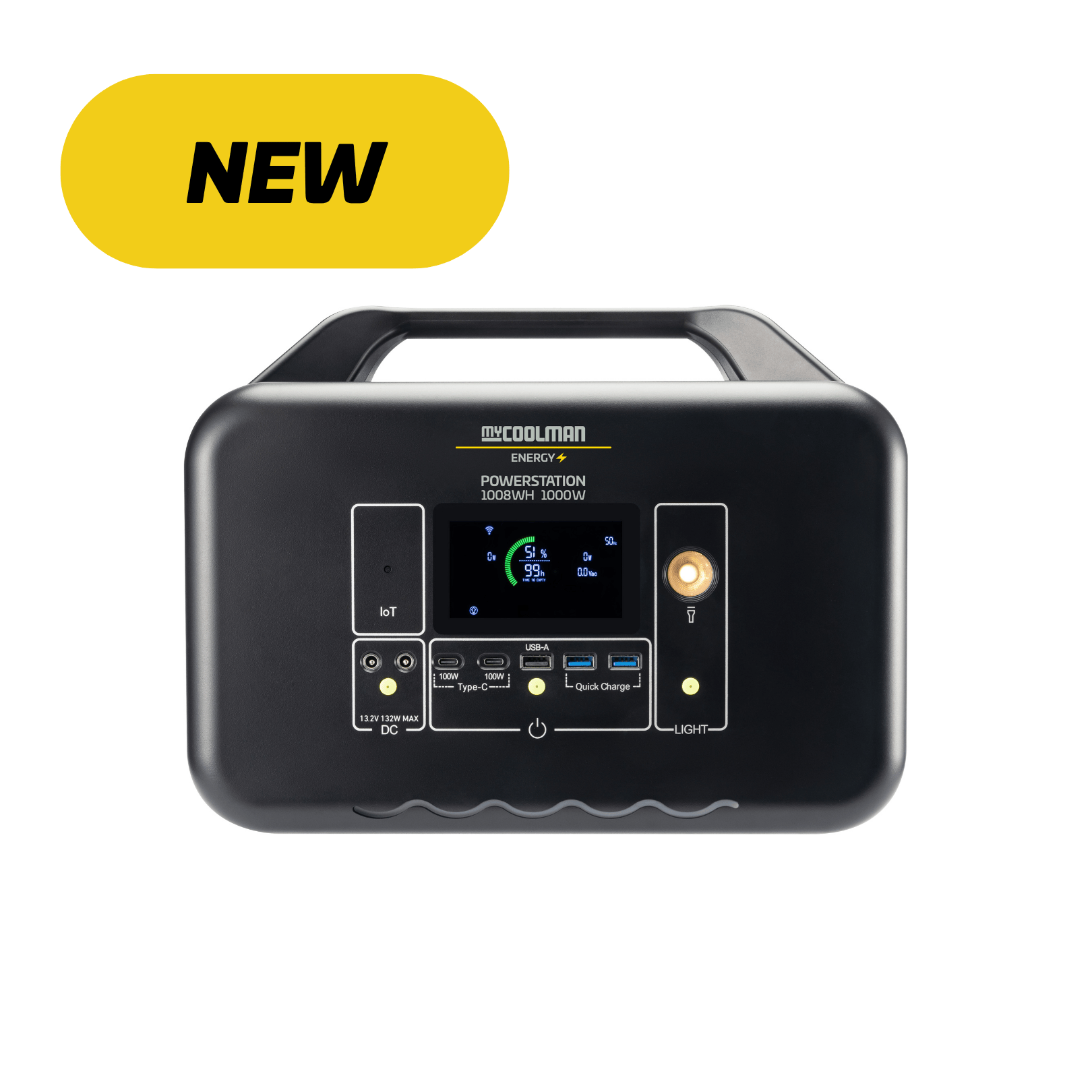 myCOOLMAN Energy Power Station 1008WH (78Ah) - NEW