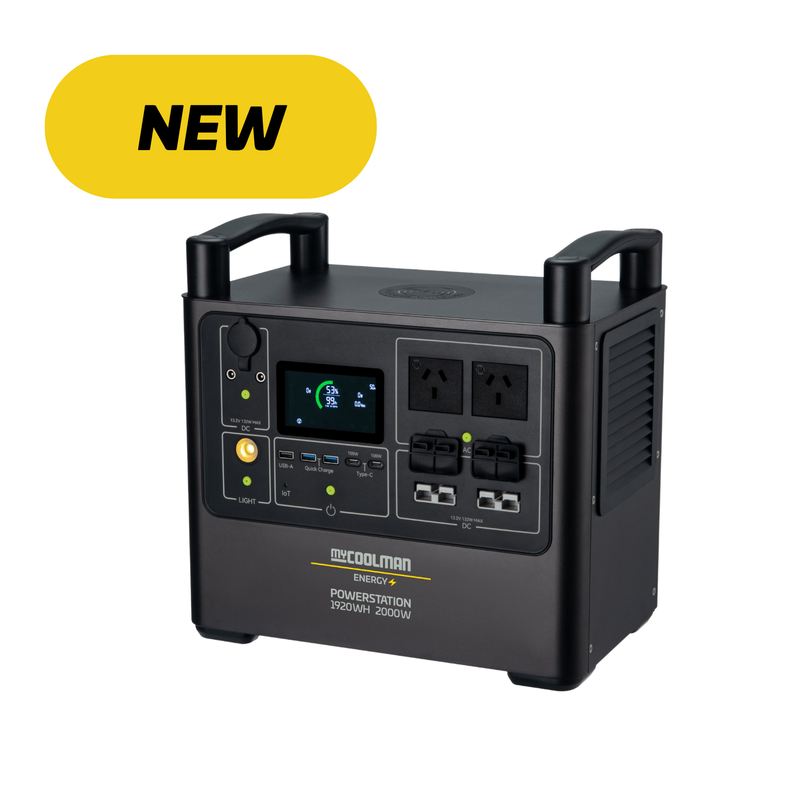 myCOOLMAN Energy Power Station 1920Wh (150Ah) - NEW