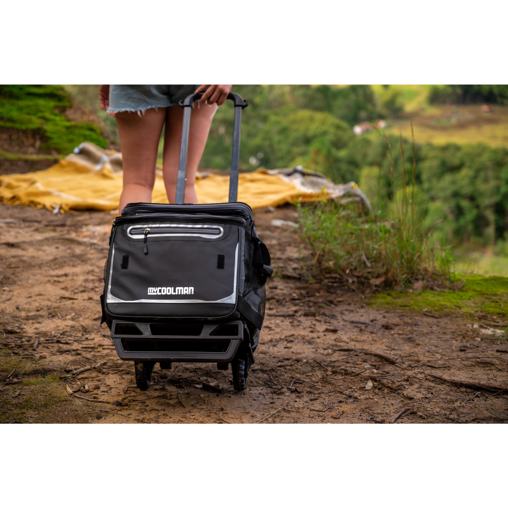 60 (50+10) Can Rolling Cooler 34L