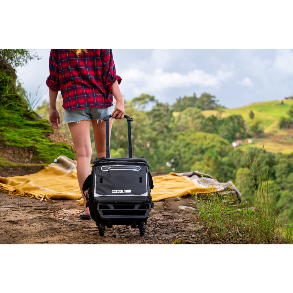 60 (50+10) Can Rolling Cooler 34L