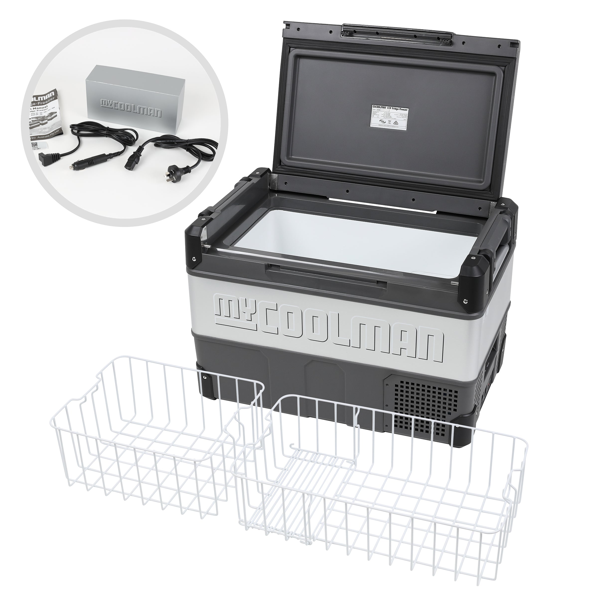 60L: The All-Rounder + BONUS 36L Ice Box myCOOLMAN | Portable Fridges & Freezers