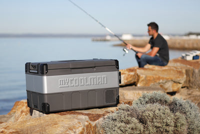 105L 'The Fisherman' Portable Fridge with FREE PowerPack & Insulated Cover