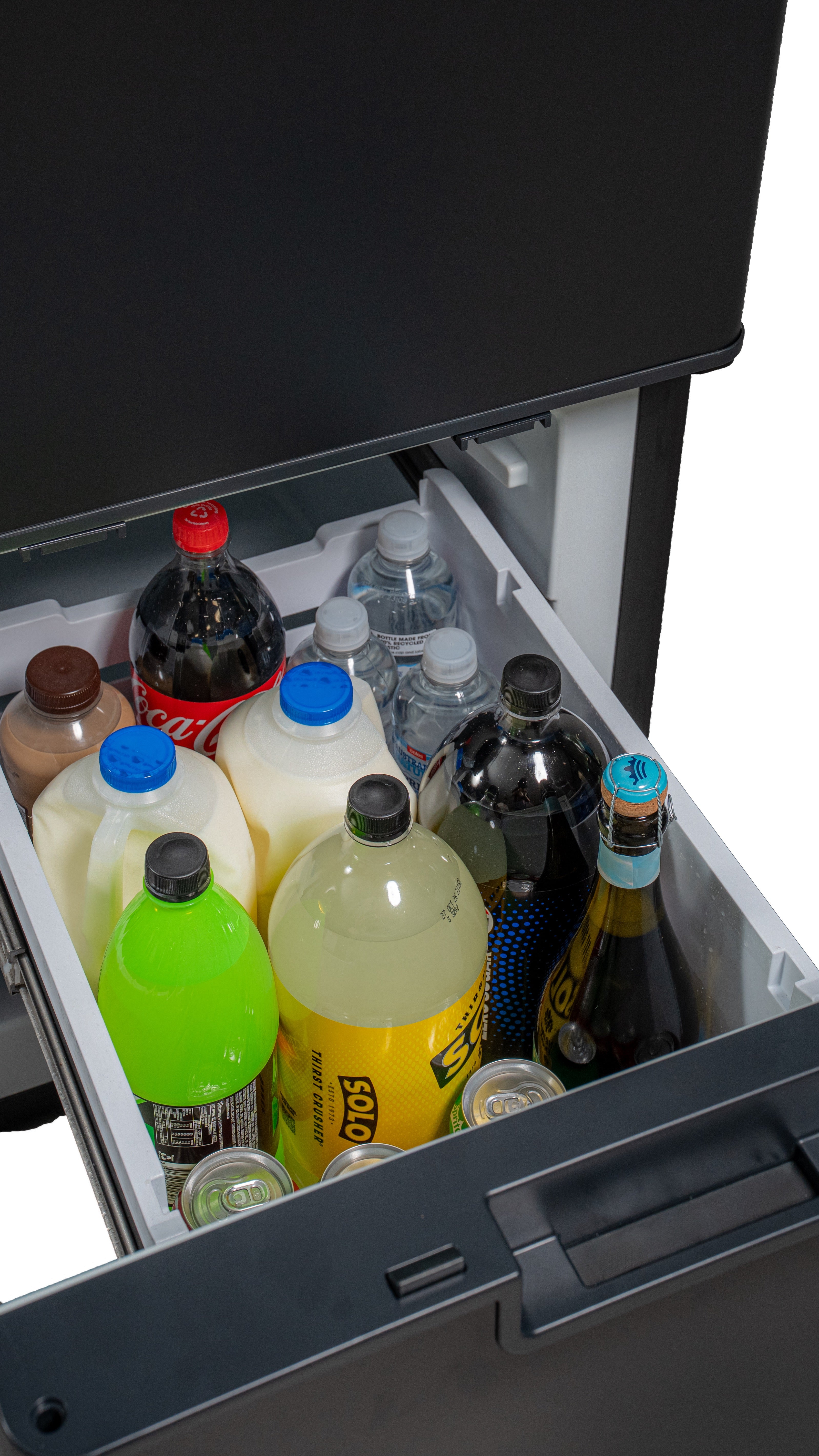NEW myCOOLMAN Upright 205L Fridge/Freezer