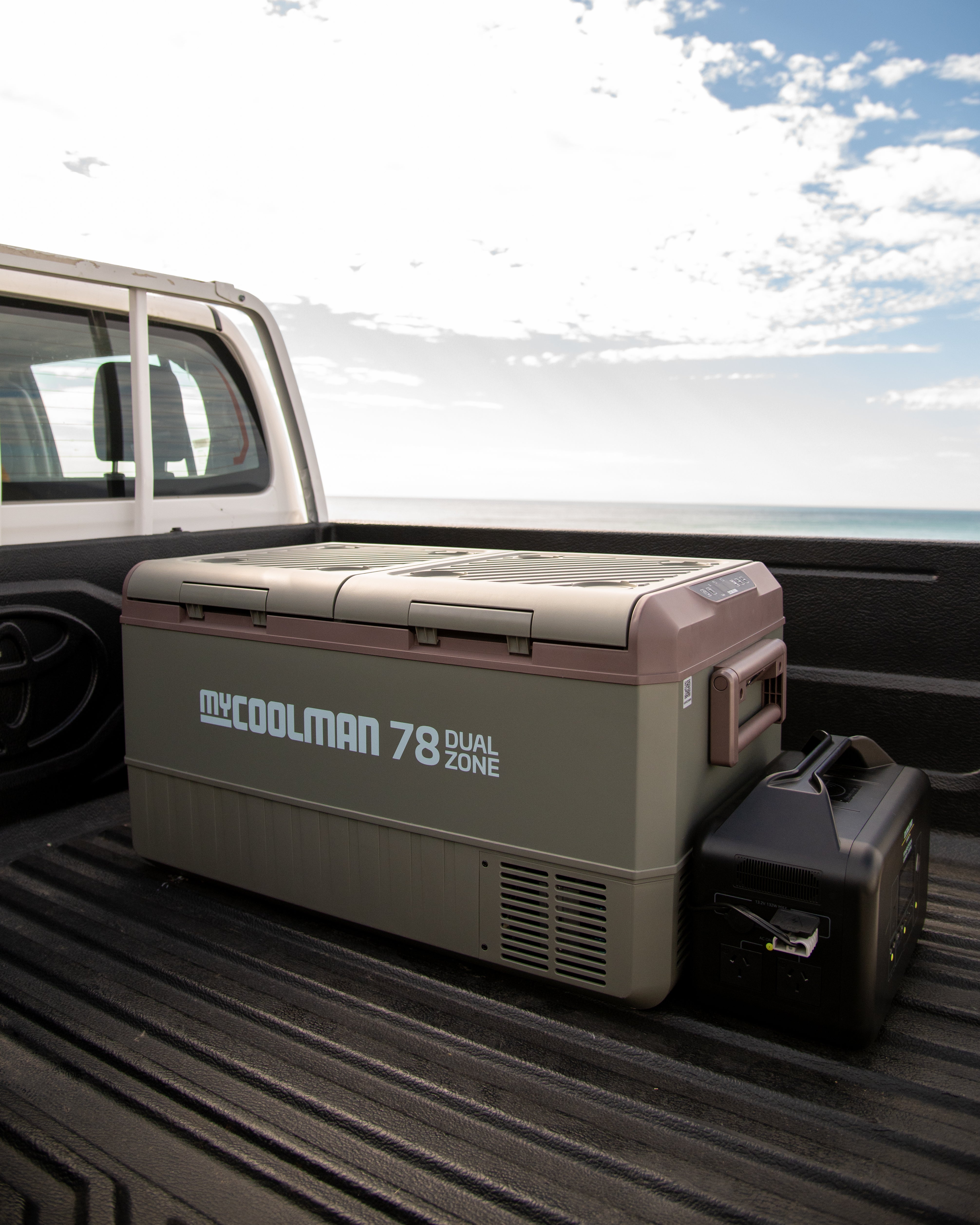 myCOOLMAN 78 Recreational Series Dual Zone & Bonus AC to DC Adaptor