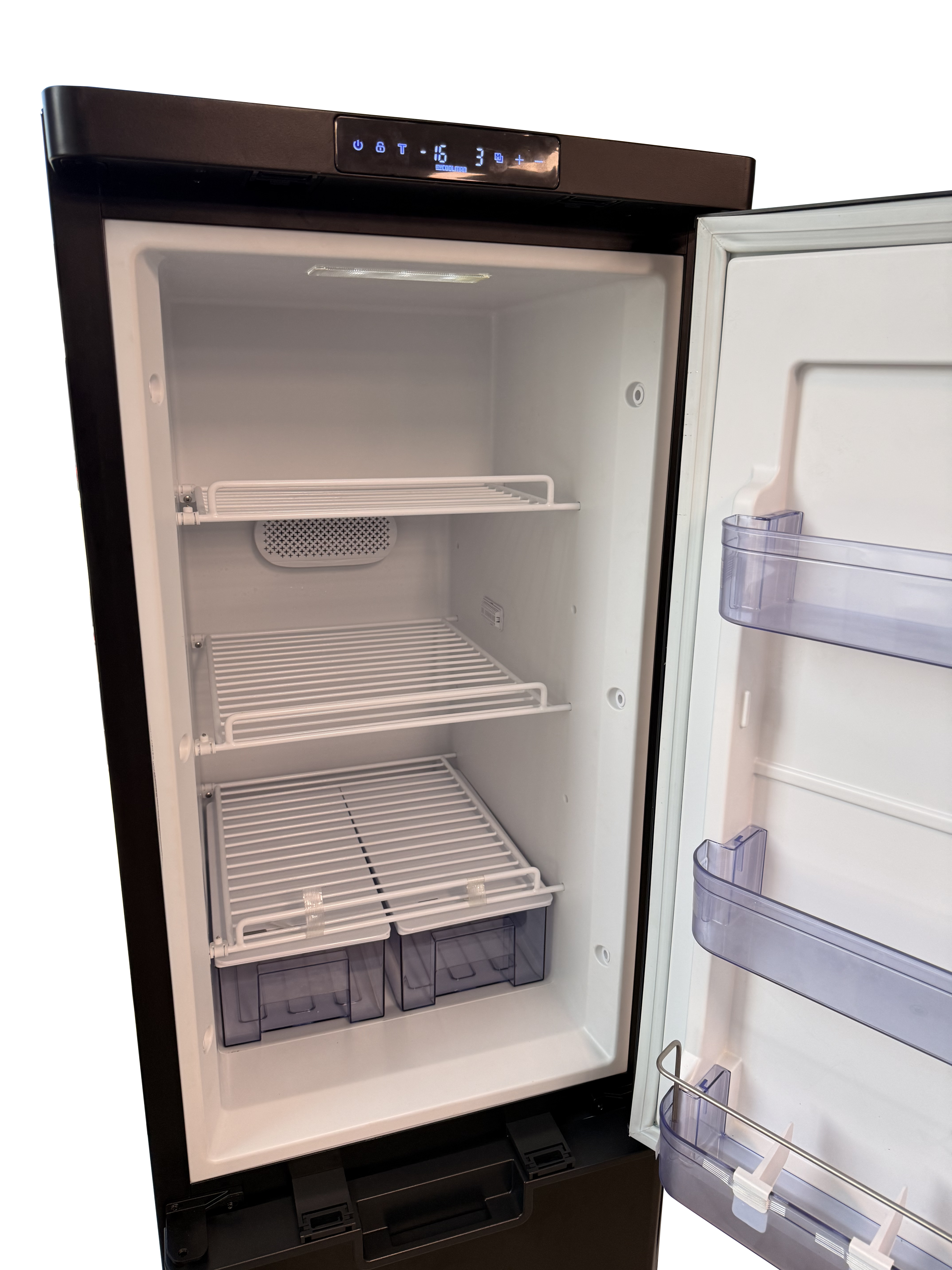 NEW myCOOLMAN Upright 205L Fridge/Freezer - AVAILABLE IN JUNE