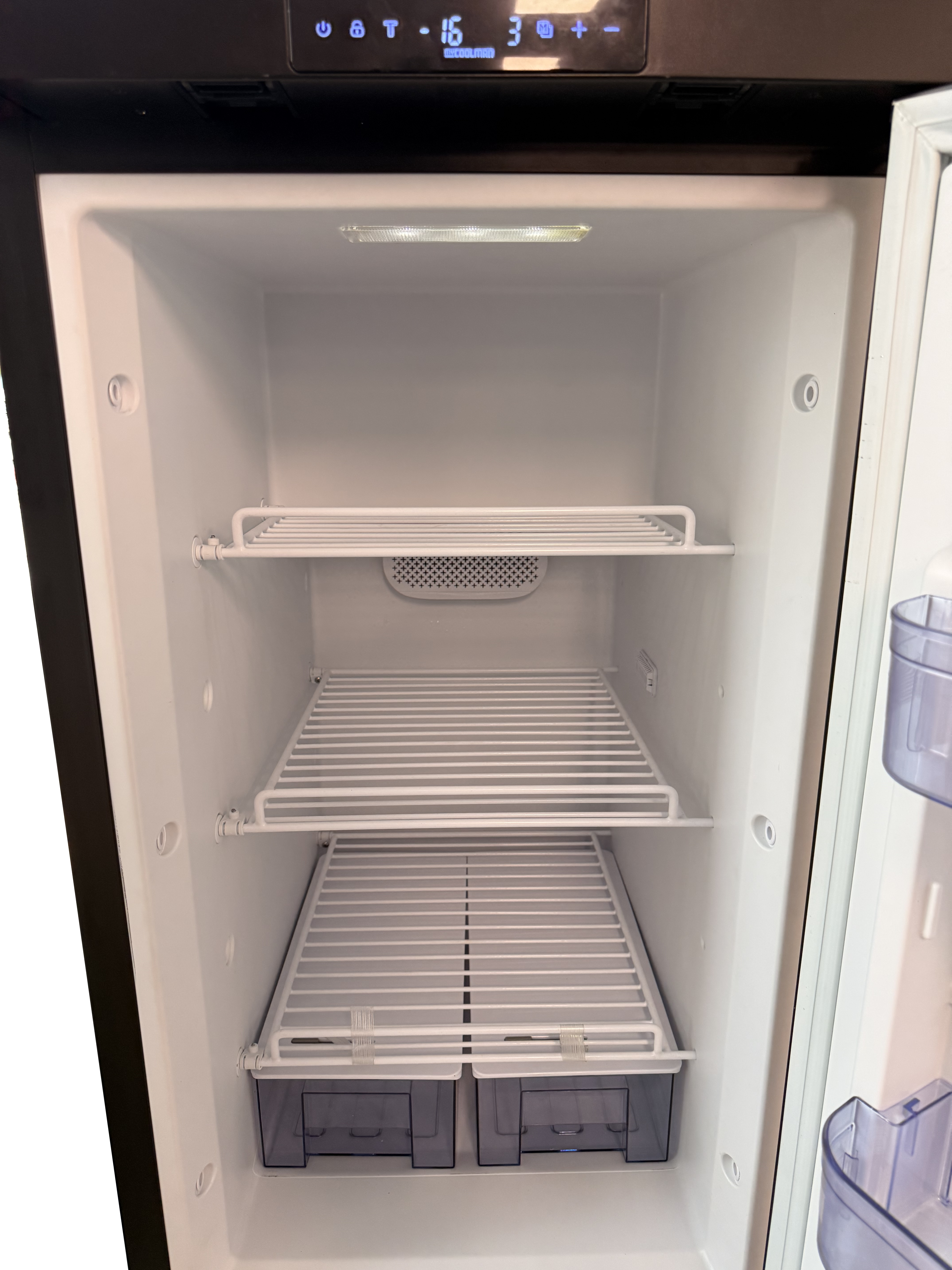 NEW myCOOLMAN Upright 205L Fridge/Freezer - AVAILABLE IN JUNE