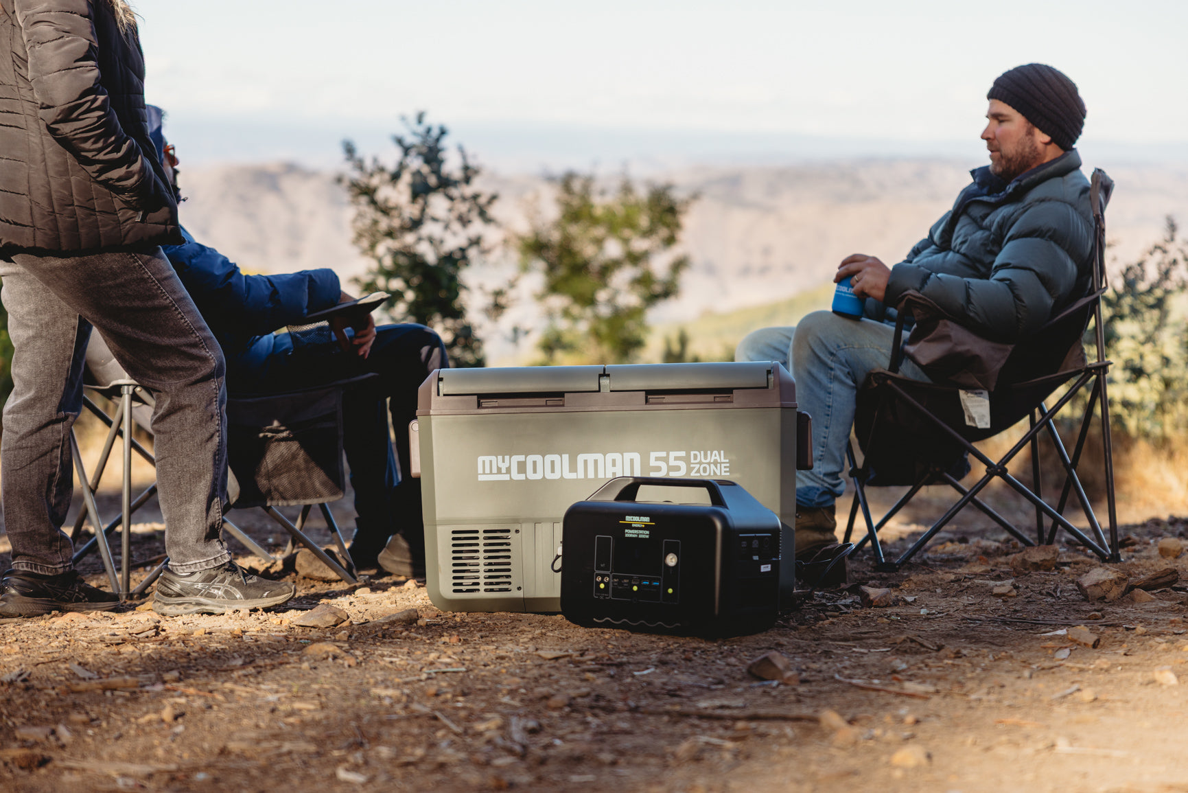 myCOOLMAN 55 Recreational Series Dual Zone & Bonus AC to DC Adaptor