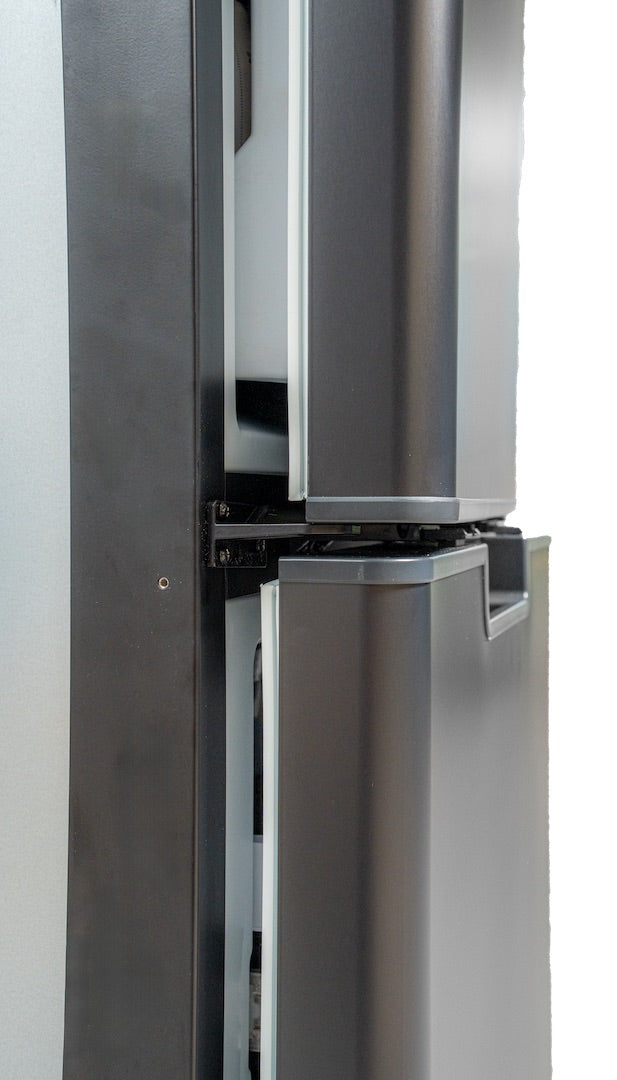 NEW myCOOLMAN Upright 205L Fridge/Freezer