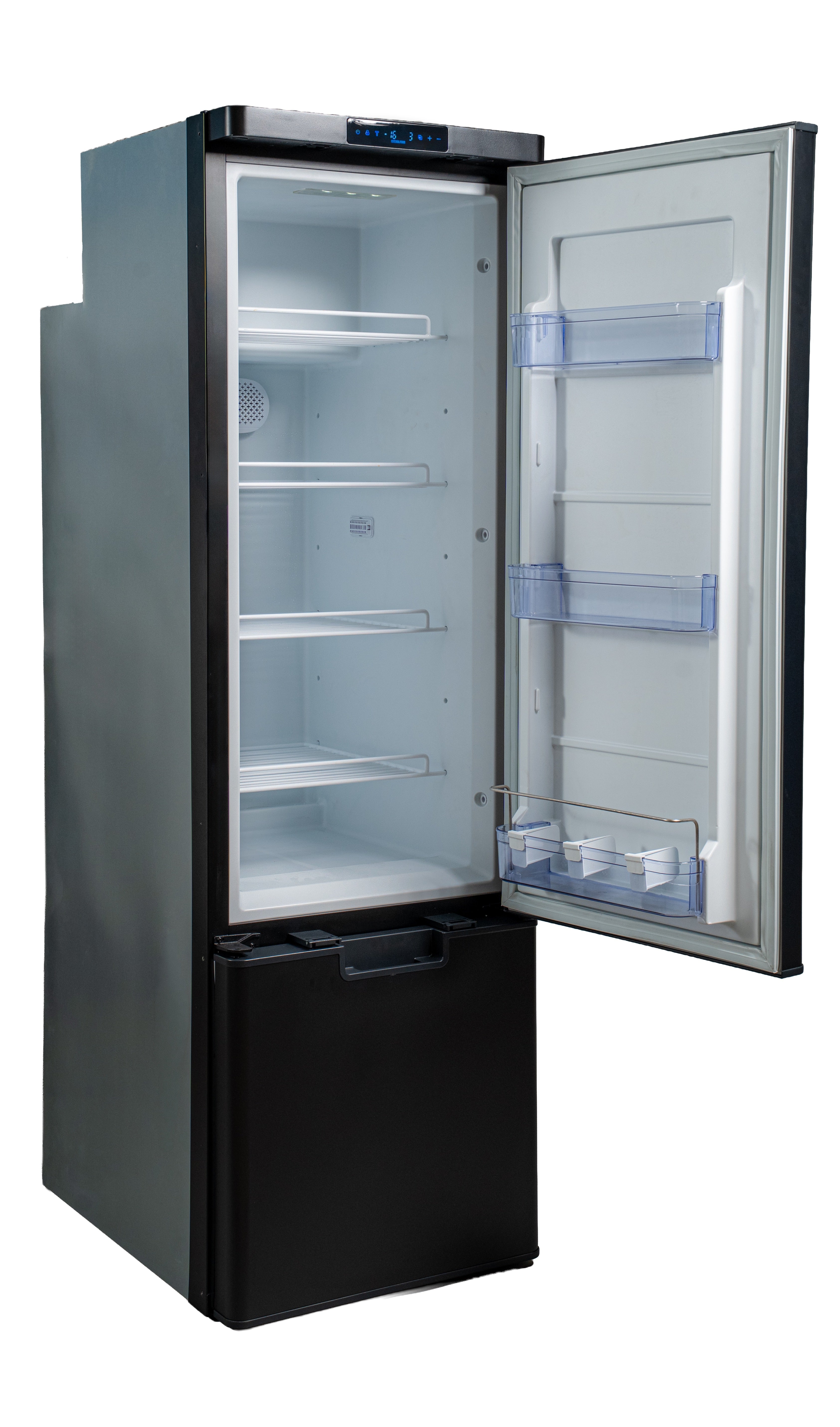 NEW myCOOLMAN Upright 250L Fridge/Freezer