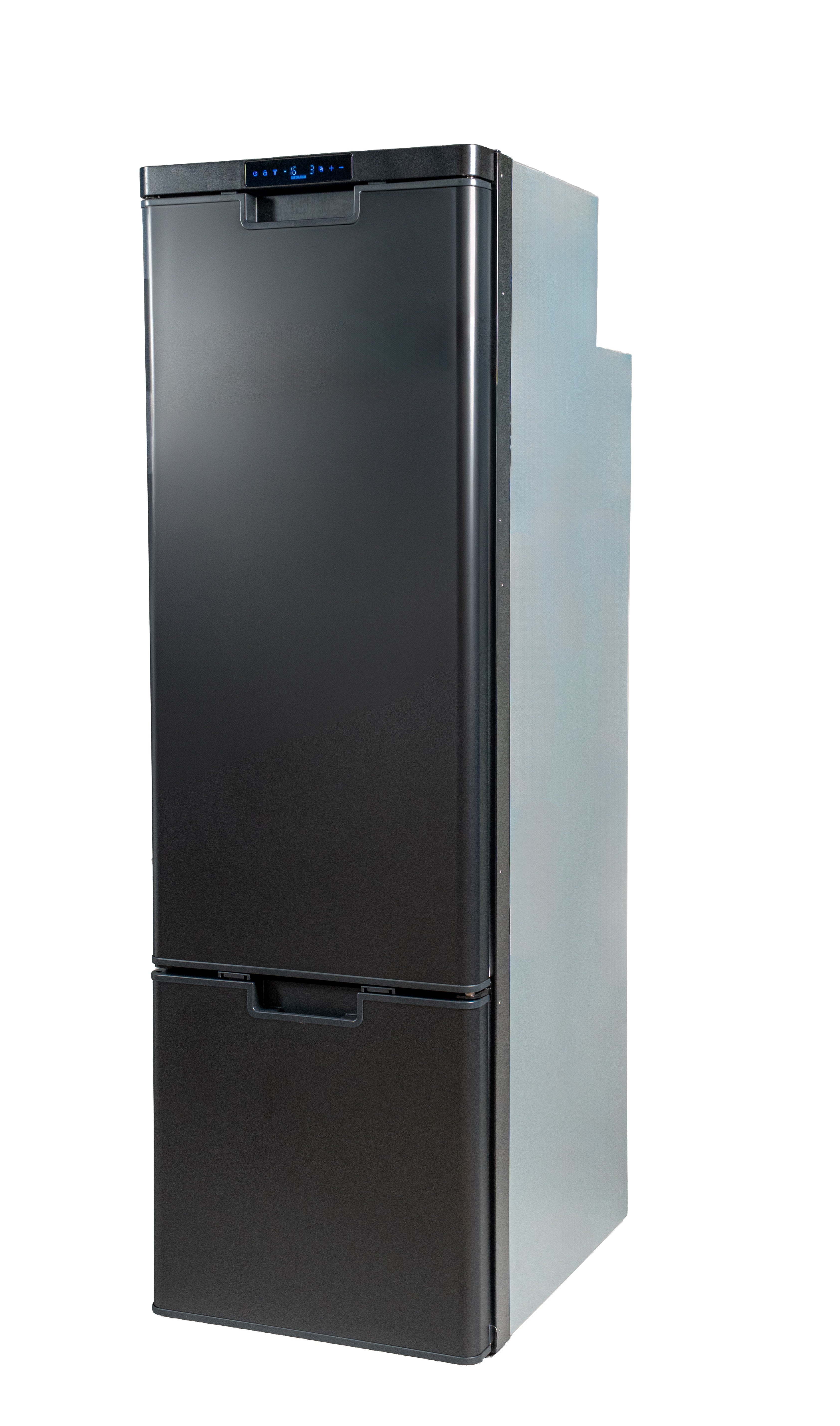 NEW myCOOLMAN Upright 250L Fridge/Freezer