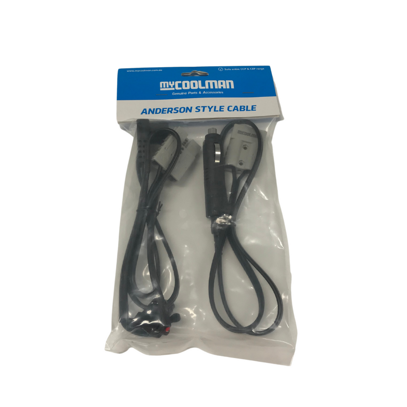 12/24V DC Cable with Cigarette/Anderson Outlet Connections