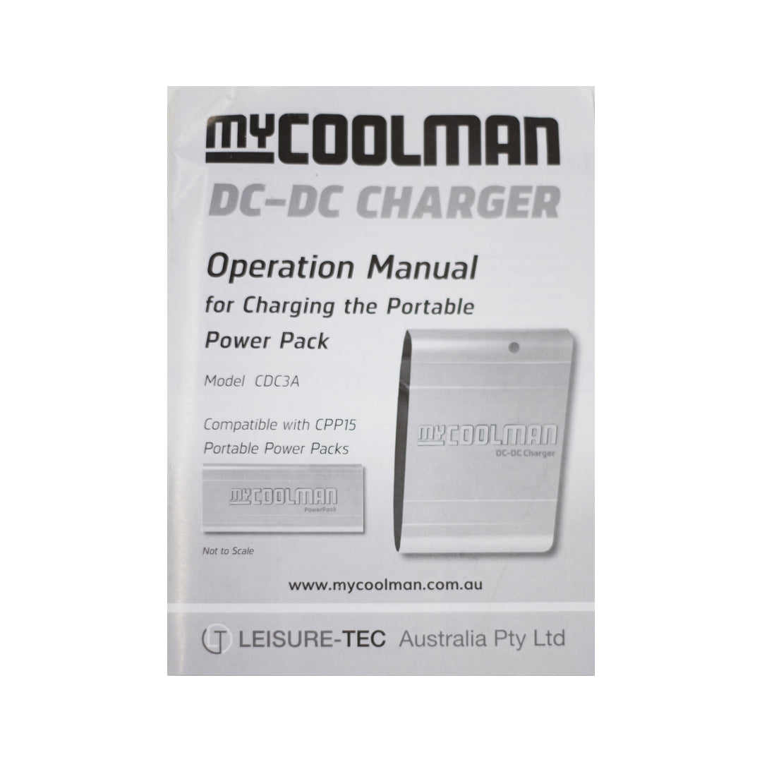 DC-DC Charger For myCOOLMAN 15A Powerpack