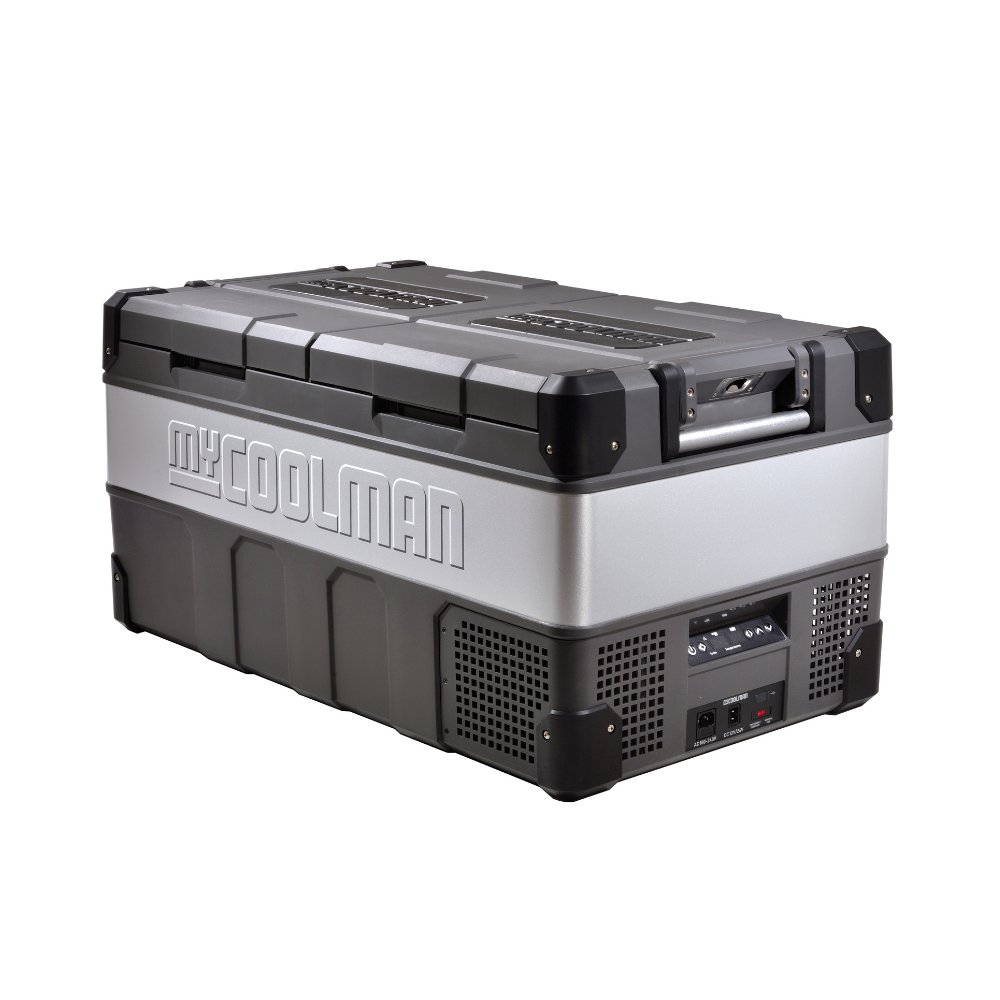 myCOOLMAN Dual Zone 85L Fridge & Freezer And Bonus PowerPack